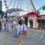 Neha Pendse Instagram – Being touristy…
 #bangkok #famjam #asiatic #village