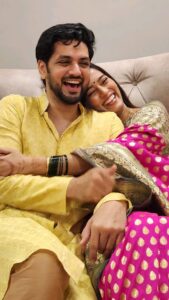 Neha Saxena Instagram - Happy Karwachaut!! My Life.. 🫶❤️ #happykarwachauth