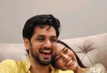 Neha Saxena Instagram - Happy Karwachaut!! My Life.. 🫶❤️ #happykarwachauth