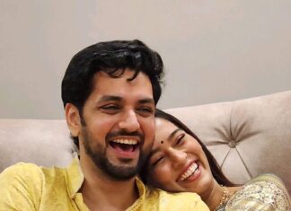 Neha Saxena Instagram - Happy Karwachaut!! My Life.. 🫶❤️ #happykarwachauth