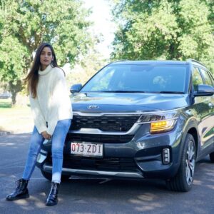 Neha Saxena Instagram - So I’m here in Melbourne super thrilled to be part of the Australia open with @kiamotorsin I got the opportunity to drive around the streets of Melbourne and was left feeling impressed with the Kia Seltos! The compact SUV segment is not only competitive but also well equipped with technology, offering a superb interior package and best-in-class ride and comfort💓. #kiatennis #kiasurpriseweek #AO2020 #feeltheopen