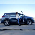 Neha Saxena Instagram - So I’m here in Melbourne super thrilled to be part of the Australia open with @kiamotorsin I got the opportunity to drive around the streets of Melbourne and was left feeling impressed with the Kia Seltos! The compact SUV segment is not only competitive but also well equipped with technology, offering a superb interior package and best-in-class ride and comfort💓. #kiatennis #kiasurpriseweek #AO2020 #feeltheopen Melbourne Park