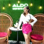 Neha Saxena Instagram - Perfect colours you need to add to your style from newly launched SS'22 collection by @aldo_shoes #aldoindia #aldocrew #aldo Café Panama Mumbai