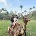 Neha Sharma Instagram – 🐪😂💫💕 Thankful for the time we have had at @amanbagh 

#amanbagh #TheSpiritOfAman #AmanWellness #AmanFoodie #amanadventure #camelride #incredibleindia #rajasthan #aman @aishasharma25