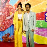 Neha Sharma Instagram - Dimple and jogi at the Trailer launch..kaisa laga trailer? Trailer link in bio.. . 📷 @chiliverishiva