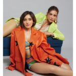 Neha Sharma Instagram - 🤍🤍 @aishasharma25 Editor: @nitin.ax Fashion editor and stylist: @suchita_tish Asst. : @mehaknirh Photographer : @trishasarang Makeup: @priyankachourasia342 Hair: @tinamukharjee_official Shoot designed and managed by:@ suchita_tish PR Agency : @hypenq_pr look 1 Neha’s outfit:-@ranbirmukherjeeofficial Bracelet:-@swarovski Earpiece:-@anaquajewels Aisha’s outfit:-@babitamalkani Look 2 : Neha and Aisha Swimwear :-@aartivijaygupta Neha’s blazer:-@maisonnikhilkohle Aisha’s blazer:-@ranbirmukherjeeofficial Jewelery:-@gaiatreelabel Look 3 and look 4 : @hummelindia