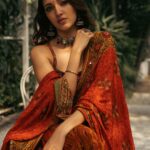Neha Shetty Instagram - Don’t let the colours fade. Wearing @ri_ritukumar Styled by @rashmitathapa Shot by @stargaze Jewelry @thetrinkaholic Location @beluga.gram