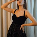 Neha Shetty Instagram - 🖤 Styled by: @mounagummadi Accessories: @freshpurplebyvibha Label: @atelierstores MUA: @thimmappa180 Shot by: @sri.visuals #gullyrowdyonsept17th