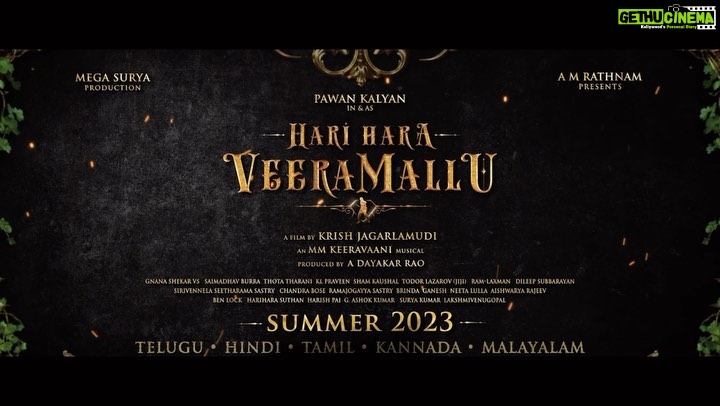 Nidhhi Agerwal Instagram - Team @HHVMFilm is elated to welcome an actor par excellence, @iambobbydeol into the Mighty #PawanKalyan’s #HariHaraVeeraMallu! @DirKrish @mmkeeravani_official #AMRatnam #ADayakarRao @gnanashekarvs @saimadhavburraofficial @praveenkl #BenLock @neeta_lulla @aishurajeev_reddy @@juji79 @@kumartaurani @tipsteluguofficial @tips @rajuharwani @praveenkaushal08 @hhvmfilm @megasuryaprod