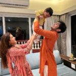 Nidhi Shah Instagram - Happy Rakshabandhan 🤗👫❤️ . . . wearing - @salwat.official Jewerally- @anmoljewellers