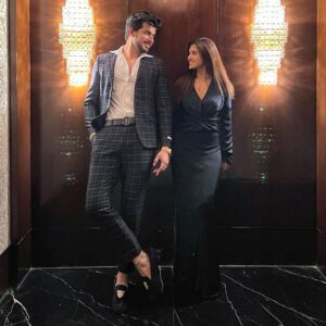 Nidhi Shah Instagram - About Last Night 🌙 @nidz_20 #Paridhi #ParasKalnawat #NidhiShah #AboutLastNight 📸: @harsh__mevada The St. Regis Mumbai