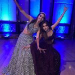 Nidhi Shah Instagram - Your vibe attracts your tribe. Friends don't let friends do silly things alone. @namrata24 so what if we are in different cities now?! You will always be my forever girlfriend. ❤️🖤💛 Missing you already! Love u 🥲 Will have to manage everything alone now 🙃 . . #sangeet 2.2.2022 ❤️ Udaipur - The City of Lakes