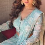 Nidhi Shah Instagram - Never let anything dull your sparkle ✨ . . HairandMakeupby - @nishachandnanii Outfit - @bhartis_mumbai Styled by - @akankshakawediastyle
