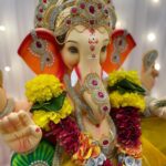 Nidhi Shah Instagram - Happy Ganesh Ustav to all of you ✨ Take time out to spend time with your loved ones during these festivities. May Bappa shower everyone with his blessings. 🙏 ganpati bappa morya 😍