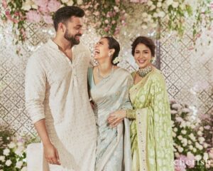Niharika Konidela Instagram - Been waiting for this day foreverrrr now!🧿 @varunkonidela7 😘

Welcome to the family, Vadina ♥️ @itsmelavanya