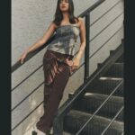 Niharika Konidela Instagram - There’s something about these dark colours…🖤🤎 Styled by- @prashantiramesh Fit @ri.dg.ed Shoes @gucci Clicked by @arifminhaz HMU @ravi_pasupuleti @nookesh.malla