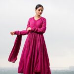 Nikhila Vimal Instagram - “Anything is possible with sunshine and a little pink.” – Lilly Pulitzer 👗: @label_afeera 🩷