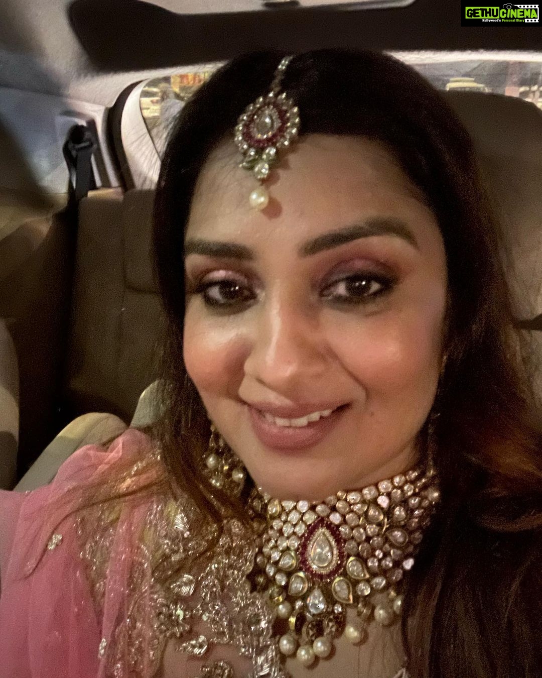 Nikita Thukral Instagram - Third look of the wedding day wearing @anushreereddydesign #makeup #indianwedding #indianclothing
