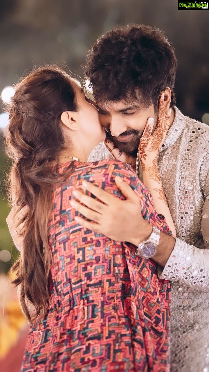 Nikki Galrani - 558.7K Likes - Happy Birthday to my golden heart, my favorite human, best friend, lover & the (sometimes grumpy) champion of taking naps at any given point 😘😂
Thank you for the endless laughs, the adoring love & the best cuddles 🤗
I’m truly grateful for you & with everyday I love you more ♥️