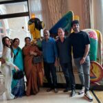 Nikki Galrani Instagram - From holding their finger and learning how to walk to being their friend, we all grew up ♥️ Happy Father’s Day to my Dad, Dad in Law & all you amazing Dads out there 🤗 You make our lives 100 x better ✨ #HappyFathersDay