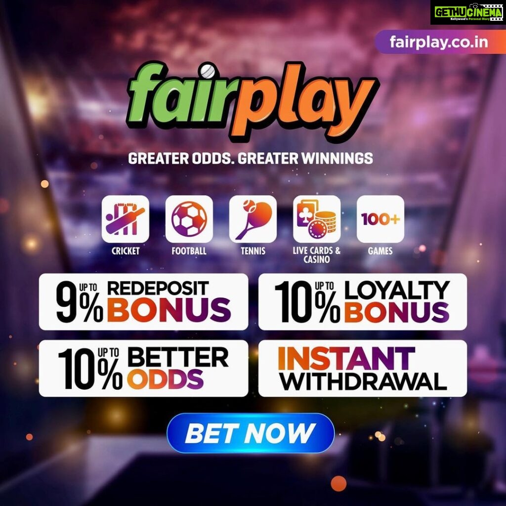 Nikki Tamboli Instagram - Use Affiliate Code NIKKI300 to get a 300% first and 50% second deposit bonus. IPL is in an exciting second half, full of twists and turns. Don't miss out on placing bets on your favourite teams and players only with FairPlay, India's best sports betting exchange. 🏆🏏 Make it big by betting on your favorite teams and players. Plus, get an exclusive 5% loss-back bonus on every IPL match. 💰🤑 Don't miss out on the action and make smart bets with FairPlay. 😎 Instant Account Creation with a few clicks! 🤑300% 1st Deposit Bonus & 50% 2nd Deposit Bonus, 9% Recharge/Redeposit Lifelong Bonus/10% Loyalty Bonus/15% Referral Bonus 💰5% lossback bonus on every IPL match. 👌 Best Market Odds. Greater Odds = Greater Winnings! 🕒⚡ 24/7 Free Instant Withdrawals Setted in 5 Minutes Register today, win everyday 🏆 #IPL2023withFairPlay #IPL2023 #IPL #Cricket #T20 #T20cricket #FairPlay #Cricketbetting #Betting #Cricketlovers #Betandwin #IPL2023Live #IPL2023Season #IPL2023Matches #CricketBettingTips #CricketBetWinRepeat #BetOnCricket #Bettingtips #cricketlivebetting #cricketbettingonline #onlinecricketbetting