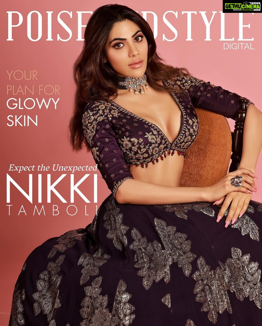 Nikki Tamboli Instagram - πππ . Magazine: @poiseandstylemag Cover star: @nikki_tamboli Photographer: @amitkhannaphotography Styled by: @stylingbyvictor @sohail__mughal___ Assisted by: @janvijain123 Make-up: @makeupbyrishabk Hair: @hairstylist_jennny Outfit: @tantra_rj Jewellery @nehbynehaparmar Location: @maximusstudiomumbai Artist PR: @shimmerentertainment Co-ordinated by: @nadiiaamalik . . #nikkitamboli #poiseandstylemag