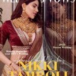 Nikki Tamboli Instagram - 🤍 . . . . . . . . . WV CEO: @itsme_daksh Stylist: @sshorewala Team WV: @farvi_wadhwa Saree: @kankatala_ Blouse: @miwa_pune Jewellery: @neelkanthjewellerspvtltd, Photographer: @theguywithacanon Hair and Make Up: @ankitamanwanimakeupandhair Assistant photographer: @shardultikone Lighting team: @aniljaiswal_ Location: @novotelmumbaiairport Styling Assistant : @stylistshikhar @styledbykashishmutha Artist PR: @shimmerentertainment . . . . . . #indian #indianwear #weddingvows #nikkitamboli