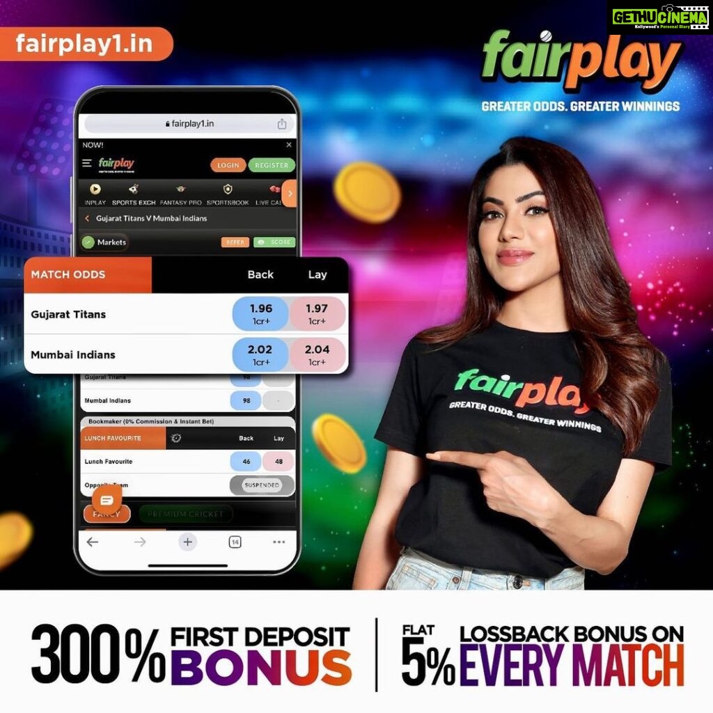 Nikki Tamboli Instagram - Use Affiliate Code NIKKI300 to get a 300% first and 50% second deposit bonus. It's the semi-final of the IPL and Mumbai are in for an epic clash with Gujarat. Predict the performances of your favourite teams and players through 400+ fancy market options and stand the best chance to win big. Get a 5% loss-back bonus on every match this IPL and withdraw your earnings 24x7 🤑🤑. Visit the link to place your bets now! Register today, win everyday 🏆 #IPL2023withFairPlay #IPL2023 #IPL #MIvsGT #Cricket #T20 #T20cricket #FairPlay #Cricketbetting #Betting #Cricketlovers #Betandwin #IPL2023Live #IPL2023Season #IPL2023Matches #CricketBettingTips #CricketBetWinRepeat #BetOnCricket #Bettingtips #cricketlivebetting #cricketbettingonline #onlinecricketbetting