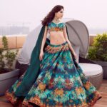 Nikki Tamboli Instagram - A touch of spring🍃🍂🍁 . . . . . . . . . . . . WV CEO: @itsme_daksh Stylist: @sshorewala Team WV: @farvi_wadhwa Outfit: @guldavari_one Jewellery: @purple_tresor Photographer: @theguywithacanon Hair and Make Up: @ankitamanwanimakeupandhair Assistant photographer: @shardultikone Lighting team: @aniljaiswal_ Location: @novotelmumbaiairport Styling Assistant : @stylistshikhar @styledbykashishmutha Artist PR: @shimmerentertainment . . . . . . #weddingvows #vibes #floral #nikkitamboli 💚💚💚💚
