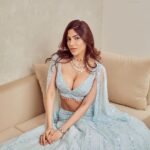 Nikki Tamboli Instagram - 💙💙💙 . . . . . . . WV CEO: @itsme_daksh Stylist: @sshorewala Team WV: @farvi_wadhwa Outfit: @frontierphagwara Jewellery: @parinainternational Photographer: @theguywithacanon Hair and Make Up: @ankitamanwanimakeupandhair Assistant photographer: @shardultikone Lighting team: @aniljaiswal_ Location: @novotelmumbaiairport Styling Assistant : @stylistshikhar @styledbykashishmutha Artist PR: @shimmerentertainment