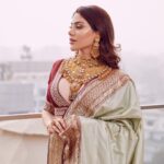 Nikki Tamboli Instagram - 🤍 . . . . . . . . . WV CEO: @itsme_daksh Stylist: @sshorewala Team WV: @farvi_wadhwa Saree: @kankatala_ Blouse: @miwa_pune Jewellery: @neelkanthjewellerspvtltd, Photographer: @theguywithacanon Hair and Make Up: @ankitamanwanimakeupandhair Assistant photographer: @shardultikone Lighting team: @aniljaiswal_ Location: @novotelmumbaiairport Styling Assistant : @stylistshikhar @styledbykashishmutha Artist PR: @shimmerentertainment . . . . . . #indian #indianwear #weddingvows #nikkitamboli