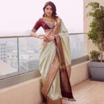 Nikki Tamboli Instagram - 🤍 . . . . . . . . . WV CEO: @itsme_daksh Stylist: @sshorewala Team WV: @farvi_wadhwa Saree: @kankatala_ Blouse: @miwa_pune Jewellery: @neelkanthjewellerspvtltd, Photographer: @theguywithacanon Hair and Make Up: @ankitamanwanimakeupandhair Assistant photographer: @shardultikone Lighting team: @aniljaiswal_ Location: @novotelmumbaiairport Styling Assistant : @stylistshikhar @styledbykashishmutha Artist PR: @shimmerentertainment . . . . . . #indian #indianwear #weddingvows #nikkitamboli
