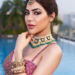 Nikki Tamboli Instagram - Lavished in perfect grace💖 . . . . . . . . Wedding Affair Cover Volume 23, Issue 2 (December-January 2023) Magazine: Wedding Affair @wedding_affair Cover Star: Nikki Tamboli @nikki_tamboli Photographer: @munnasphotography Stylist: @shru_birla Make-up & Hair: @beautybysevy Make-up Assistant: @shagufta_mua Outfit: @mymoledro Jewellery: @golecha_jewels Location: @radissonblumumbaiairport Artist reputation management: @shimmerentertainment . . #nikkitamboli #weddingaffairmagazine #indian #grace #weddingaffair