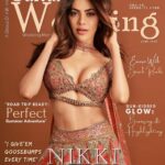 Nikki Tamboli Instagram - “I give’em goosebumps every time🧡 . . Magazine: @culturedwedding Managing Editor: @yadav_manjeet Business Head: @divyanijain1925 Photographer: @amitkhannaphotography Styled by: @stylingbyvictor @sohail__mughal___ Assisted by: @janvijain123 Make-up: @makeupbyrishabk Hair: @hairstylist_jennny Outfit: @sulakshanamonga Jewellery: @nehbynehaparmar Location: @maximusstudiomumbai Artist PR: @shimmerentertainment Co-ordinated by: @nadiiaamalik . . #nikkitamboli #culturedwedding #culturedweddingmagazine