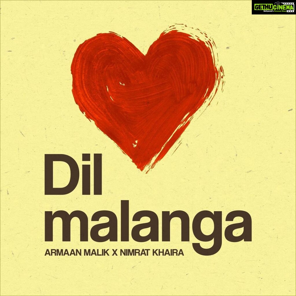 Nimrat Khaira Instagram - The wait is over! #DilMalanga will be out on all streaming platforms on 26th May. It's my maiden attempt to Vibe up a Bollywood song while collaborating with so very talented @armaanmalik . Need your love and support like always!