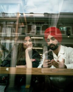 Nimrat Khaira Instagram - JODI ❤️ @diljitdosanjh 
Movie will be in cinemas on 5th May 🌸