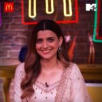 Nimrat Khaira Instagram - Watch Nimrat get candid for a whole minute with McDonald's I'm Lovin' It Live with MTV. 👀 . . #ImLovinIt #McDonaldsImLovinitLiveWithMTV #McDonaldsMusic #ImLovinitlive #MTVMusic #MTVIndia #Mcdonalds #MusicShow #NimratKhaira