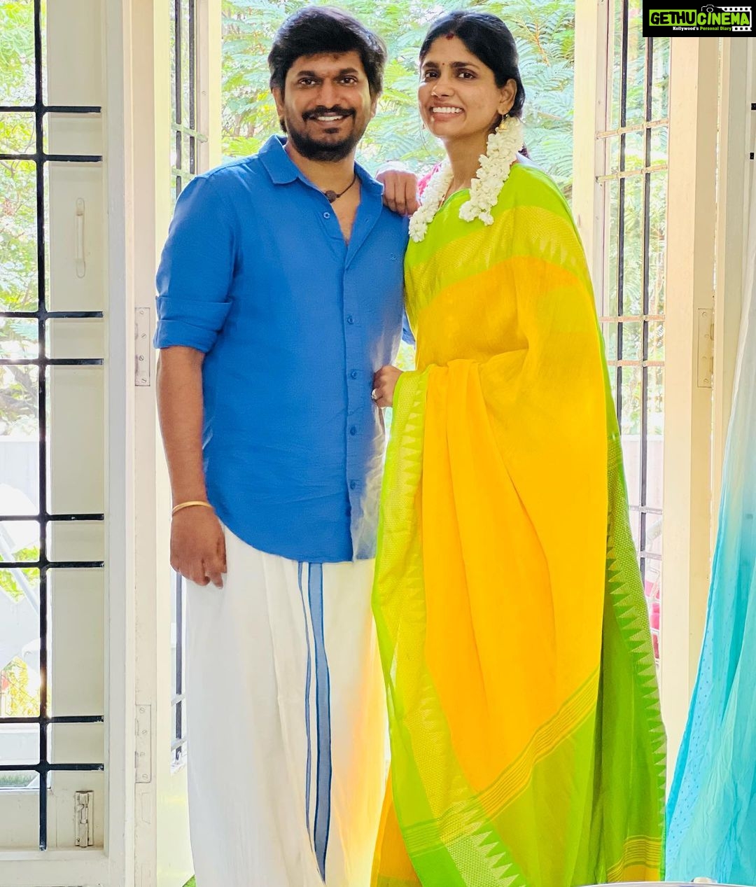 Niranjani Ahathian Instagram - இனிய தமிழ் புத்தாண்டு வாழ்த்துகள்♥️