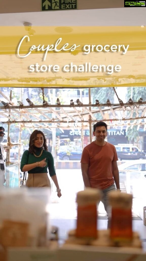 Nisha Agarwal Instagram - We had super fun shooting this grocery store compatibility challenge! And I clearly know what karan likes better (thought I got him options 😉) Tell me your fav snack in the comments below..