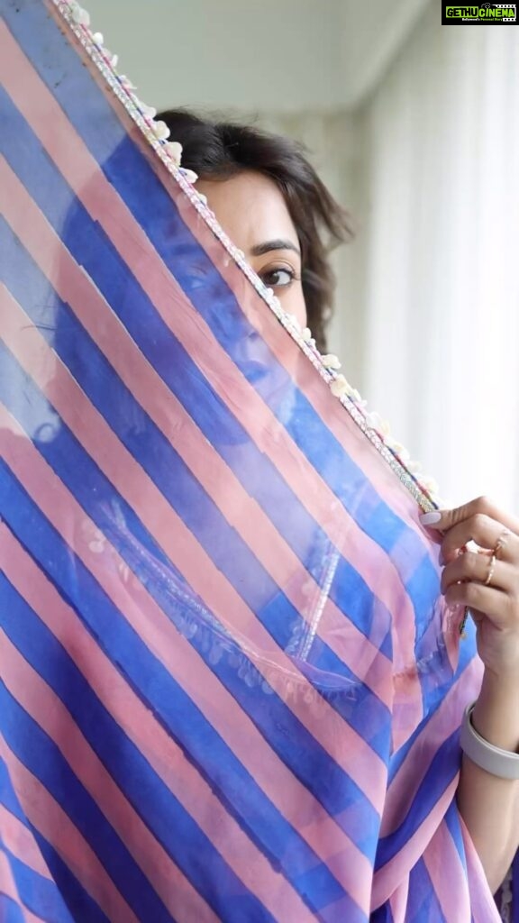 Nisha Agarwal Instagram - Feeling blue 💙 Wearing @aaprolabel