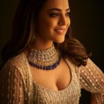 Nisha Agarwal Instagram – Feeling festive.. also special mention to this look 😍😍😍 and this gorgeous gorgeous jewelry from @gehnajewellers1 

Wearing @dishapatilpretcouture 
📸 @rohnpingalay 

#indianwedding #indianweddingjewellery #jewelry #indiandesigner