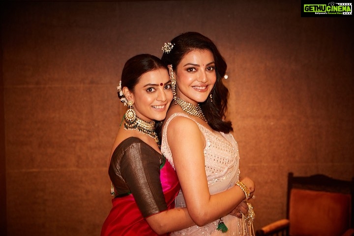 Nisha Agarwal Instagram - And from every time we have a photographer around.. we get sister pictures ❤️ @kajalaggarwalofficial 😘 📸 @tejasnerurkarr