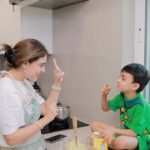 Nisha Agarwal Instagram - Before heading off to school, my son savours a comforting bowl of creamy mashed potatoes, made even more delightful with the pure goodness of Nutralite Doodhshakti. It's the perfect start to his day, filled with the wholesome nourishment of milk. So let's raise a glass of milk and make a toast to the creamy delight that fuels us all. Join us in celebrating the pure goodness of milk on World Milk Day! Grab your favourite milky snack, and add #KhaneMeinDoodhKiShakti to join in the fun-filled festivities. Let's savour the pure joy and indulgence of milk with Nutralite Doodhshakti by our side. Cheers to a delightful celebration! #AD #Nutralite #DoodhShakti #WorldMilkDay #WorldMilkDay2023