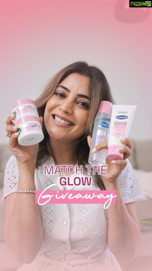 Nisha Agarwal Instagram - GIVEAWAY ALERT! #MatchtheGlow of summer with me, by telling me - who or what is making you glow this sunny season in my comments below and stand a lucky chance to win a pretty special Cetaphil Bright Healthy Radiance Hamper! Quick participation guidelines: • Follow @cetaphil_india • Use #MatchTheGlow in your entry • Nominate a friend for extra points . . . . . . #Giveaway #GiveawayAlert #MatchTheGlow #HealthySkin #Skincare #SkincareRoutine #HealthyRadiance #Cetaphil #CetaphilSkin #CetaphilIndia #SensitiveSkinExpert #BrightSkin #RadiantSkin #DermatologistRecommended #ad