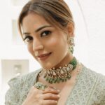Nisha Agarwal Instagram - Jewelry so beautiful, I can’t take my eyes off it. @narayanjewels Location @allsaintsofficial_ #weddingjewellery #indianweddings #indianweddingwear