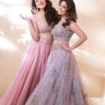 Nisha Agarwal Instagram - Happy National Siblings Day! @kajalaggarwalofficial I love u my Older Sibling ❤️❤️❤️🤣 Most frequently asked question.. you hopefully have your answer! Who do u think is younger between kajal and me? #sister #sisterlove #siblings #nationalsiblingday
