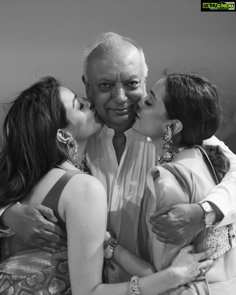 Nisha Agarwal Instagram - Papaaaaaa ❤ happy fathers day! As your children, we are blessed to have such a remarkable father like you. Your love, care, and guidance have been constant pillars of support throughout our journey, and we are forever grateful. You have been a role model, teaching us the importance of hard work, integrity, and compassion. Your presence in our life fills us with confidence and reassurance. Today and every day, we celebrate you, dear papa. You are a mentor, a friend, and a source of unwavering strength. May this Father's Day be filled with joy, relaxation, and the knowledge that you are deeply loved and appreciated. @suman.agg09 #HappyFathersday
