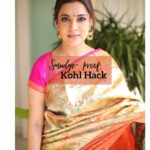 Nisha Agarwal Instagram - 𝐒𝐦𝐮𝐝𝐠𝐞 𝐏𝐫𝐨𝐨𝐟 𝐊𝐨𝐡𝐥 𝐇𝐚𝐜𝐤 ! You will never have to worry about ur kohl smudging after this ! makeupartist #bridalmakeup #makeuptutorial #bridaltutorial #trendingreels #viralreels #reels #makeupbyaafreen #aafreenmakeupandhair #nudelipsticks #tutorial #tutorialreels #tutorialsvideos #makeupreel #smudgeproofkohl #kohlhack #kajalhacks