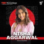 Nisha Agarwal Instagram – 𝐌𝐫𝐬. 𝐍𝐢𝐬𝐡𝐚 𝐀𝐠𝐠𝐚𝐫𝐰𝐚𝐥 𝐕𝐚𝐥𝐞𝐜𝐡𝐚 is an Indian actress and a digital content creator/social media influencer who has predominantly appeared in various South Indian movies across Telegu, Tamil and Malayalam languages which have been highly lauded by the audience. She made her acting debut in 2010 with the Telugu film ‘Yemaindi Ee Vela’ which was a box office success and went on to star in many notable projects. Her acting skills made her a sought-after actor across all languages in the South Indian film industry. Nisha is currently acing her full time job – parenting and has a very successful content creation business across her social media platforms. 

𝐏𝐫𝐞𝐬𝐞𝐧𝐭𝐢𝐧𝐠 𝐭𝐨 𝐲𝐨𝐮 𝐨𝐮𝐫 𝐞𝐬𝐭𝐞𝐞𝐦𝐞𝐝 𝐬𝐩𝐞𝐚𝐤𝐞𝐫 𝐟𝐨𝐫 𝐓𝐄𝐃𝐱𝐊𝐂𝐂𝐨𝐥𝐥𝐞𝐠𝐞 𝟒.𝟎, 𝐌𝐫𝐬. 𝐍𝐢𝐬𝐡𝐚 𝐀𝐠𝐠𝐚𝐫𝐰𝐚𝐥 𝐕𝐚𝐥𝐞𝐜𝐡𝐚.

To buy the Passes for TEDxKCCollege 4.0, Visit the Link in Bio or BookMyShow application.

🗓 10th February, 2023
🕙 10am Onwards
📍KC College Auditorium, Churchgate

.
.
.
#SpeakerReveal #TedxSpeaker #TEDxKCCollegeSpeakers #NishaAggarwal #TEDxKCCollege #Event #Inspiration #Motivation #TedxTalks #Tedx #Tedtalks #Ted #KCCollege #Hsncuniversity #Explore #fyp