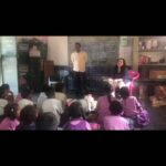 Nithya Menen Instagram - This was my New Year's .. ♥️ With the little ones in school at Krishnapuram village 🌸 I surely had more to take away from being there than them .. Children in villages are a lot happier and a lot more childlike .. I always feel a great sense of hope being around them... #educationforall #villagelife @oo.academy @pkconsciousness